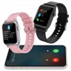 Ceas Smart Sport Roz cu monitorizare Cardiaca si sistem imunitar SWP18 Ceas Smart Sport Roz cu monitorizare Cardiaca si sistem imunitar SWP18