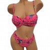 Costum de Baie din doua piese cu sutien push up bretele detasabile slip normal + CADOU slip tanga CBD035 Costum de Baie din doua piese cu sutien push up bretele detasabile slip normal + CADOU slip tanga CBD035