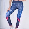 Colanti Fitness Dama Albastri cu design abstract CDFIT029 Colanti Fitness Dama Albastri cu design abstract CDFIT029