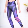 Colanti Fitness Dama cu design abstract purple lines CDFIT029 Colanti Fitness Dama cu design abstract purple lines CDFIT029