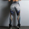 Colanti Fitness Dama negri cu model geometric Don't Stop SCDFIT037 Colanti Fitness Dama negri cu model geometric Don't Stop SCDFIT037
