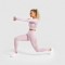 Compleu Fitness Sport roz Colanti si Bluza scurta cu perforatii SFIT011 Compleu Fitness Sport roz Colanti si Bluza scurta cu perforatii SFIT011