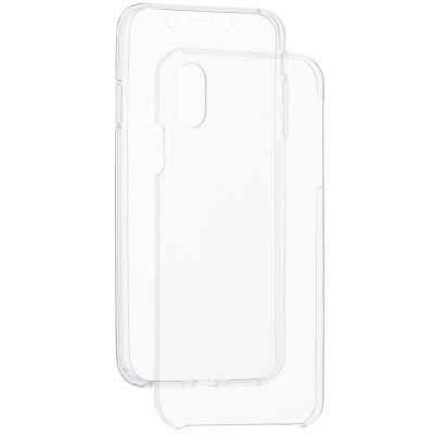 Husa Iphone XS Max 360 Full Cover Transparenta