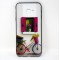 Husa Samsung Galaxy 4+ Imprimeu Bicicleta si Flori