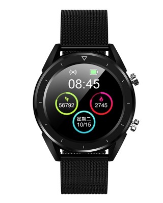 Ceas Smartwatch SUPER PREMIUM Negru cu curea de metal Karen SWDT28 Ceas Smartwatch SUPER PREMIUM Negru cu curea de metal Karen SWDT28