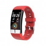 Ceas Smartwatch Touch Screen Rosu cu bluetooth/termometru Karen SWTM01