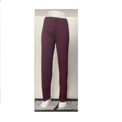Pantaloni Dama striati largi visinii cu talie inalta PD002 Pantaloni Dama striati largi visinii cu talie inalta PD002