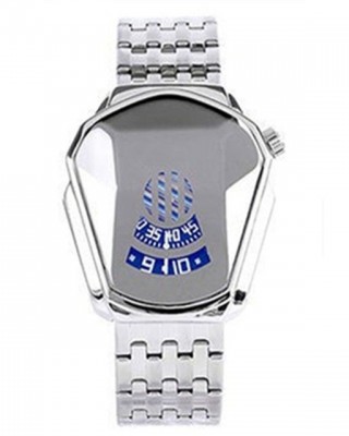 Ceas Barbatesc Sport Fashion Silver cu bratara metalica argintie CBQZ009