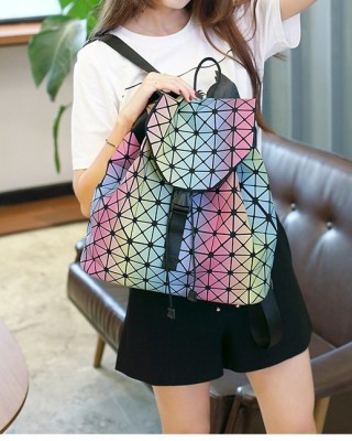 Rucsac dama geometric multicolor rainbow  ACRD009 Rucsac dama geometric multicolor rainbow  ACRD009