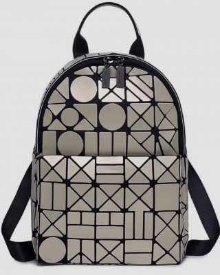 Rucsac dama geometric mediu maro Festival Style ACRD017 Rucsac dama geometric mediu maro Festival Style ACRD017