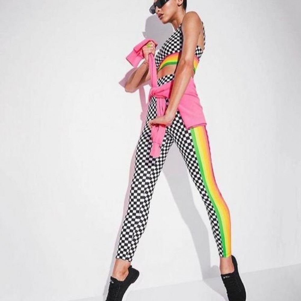 Costum Sport Fitness Colanti si Bustiera Race SFIT028 Costum Sport Fitness Colanti si Bustiera Race SFIT028